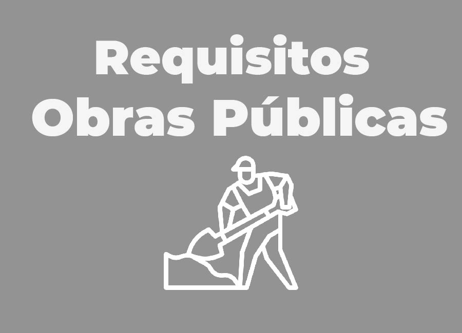 Requisitos de obras públicas